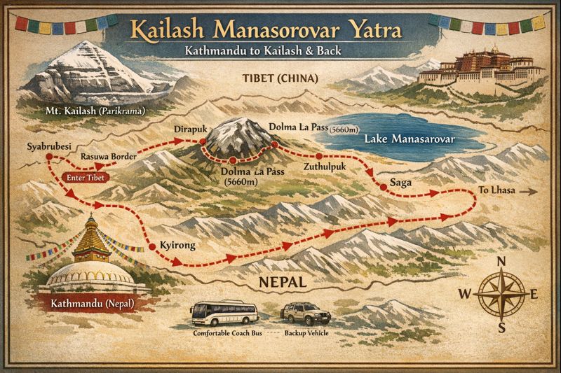 Kailash Manasarovar yatra 2026 Nature Admire